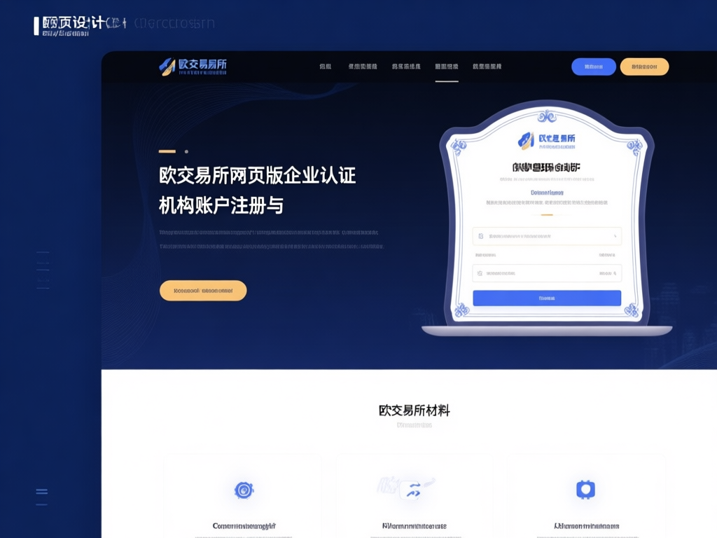 企业认证材料示例