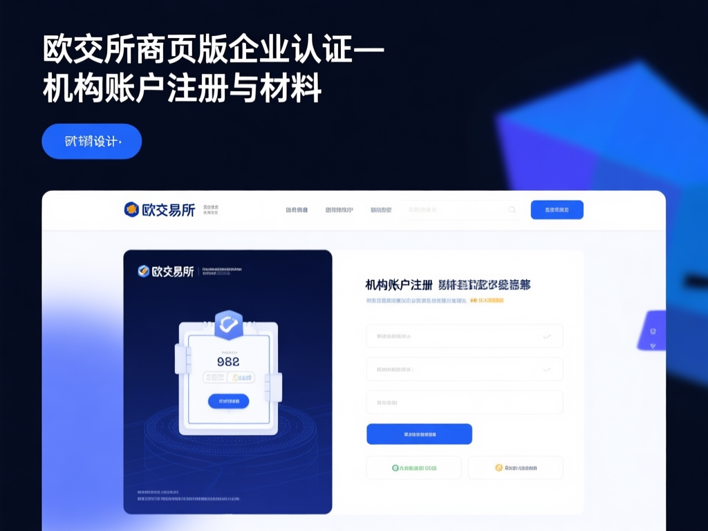 欧交易所机构账户界面